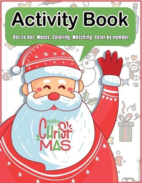 Cover for Fun Mike Press · Christmas Activity Book (Taschenbuch) (2019)