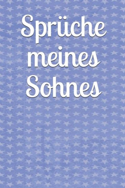 Cover for Klara Kleingrun · Spr che Meines Sohnes (Paperback Book) (2019)