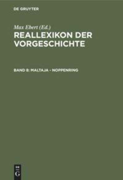 Cover for Max Ebert · Maltaja - Noppenring (Book) (1927)