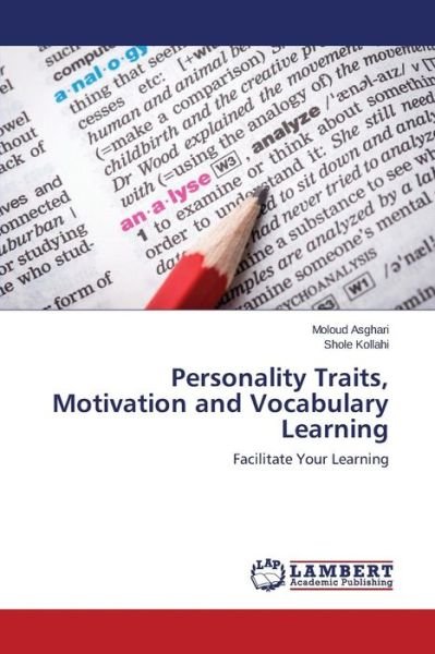 Cover for Asghari Moloud · Personality Traits, Motivation and Vocabulary Learning (Pocketbok) (2015)