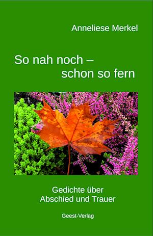 Cover for Anneliese Merkel · So nah noch - schon so fern (Book) (2023)