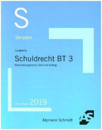 Cover for Langkamp · Schuldrecht BT 3. Bereicherung (Book)