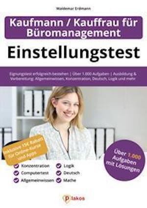 Cover for Waldemar Erdmann · Einstellungstest Kaufmann / Kauffrau für Büromanagement (Taschenbuch) (2021)