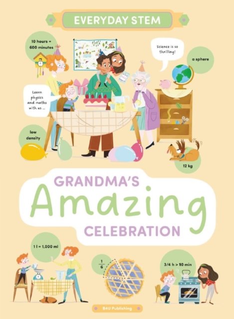 Cover for Lenka Chytilova · Grandma's Amazing Celebration: Measurements, Fractions, and Fun (Hardcover bog) (2024)
