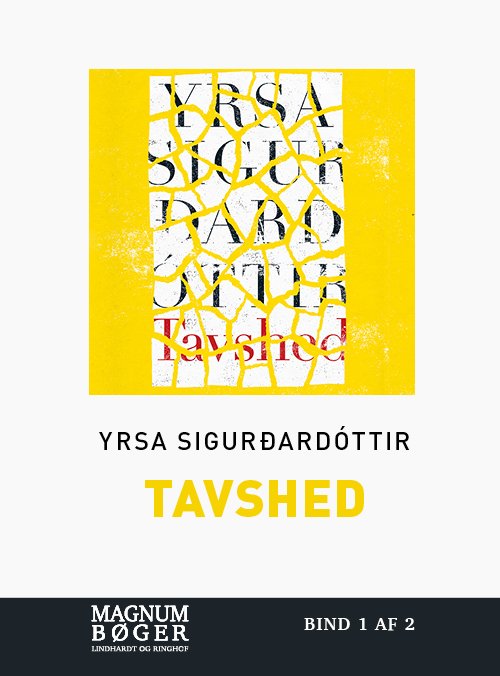 Cover for Yrsa Sigurdardóttir · Tavshed (Storskrift) (Bound Book) [2nd edition] (2021)
