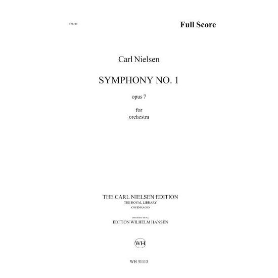 Cover for Carl Nielsen · Carl Nielsen: Symfoni Nr.1 Op.7 (Score) (Sheet music) (2015)