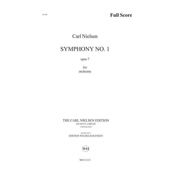 Cover for Carl Nielsen · Carl Nielsen: Symfoni Nr.1 Op.7 (Score) (Sheet music) (2015)