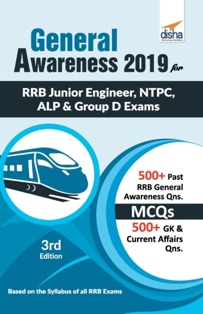 Cover for Disha Experts · General Awareness 2019 for Rrb Junior Engineer, Ntpc, Alp &amp; Group D Exams (Taschenbuch) (2019)