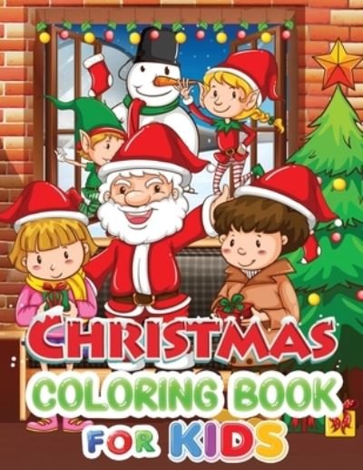 Cover for Lia Christmas Press · Christmas coloring book for kids (Paperback Book) (2020)