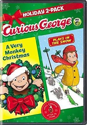 Cover for Curious George: Holiday 2-pack (DVD) (2016)