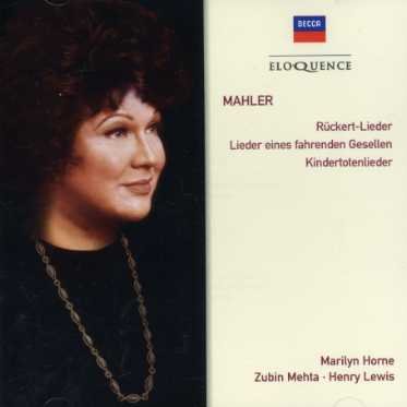 Cover for G. Mahler · Song Cycles (CD) (2010)