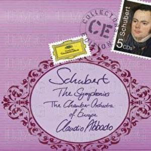 Schubert / The Symphonies - Co of Europe / Abbado - Musiikki - DEUTSCHE GRAMMOPHON - 0028947786870 - maanantai 6. syyskuuta 2010