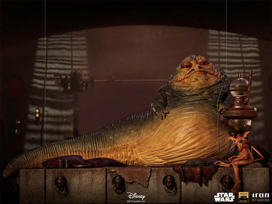 Star Wars Deluxe Art Scale Statue 1/10 Jabba The H - Star Wars - Merchandise - IRON STUDIO - 0609963127870 - 4. April 2022