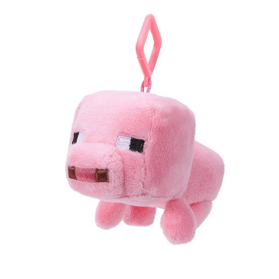 Minecraft - Baby Pig Mini Plush with Clip - Character - Merchandise -  - 0681326166870 - 