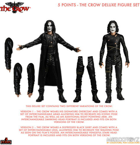 Cover for Mezco Toys · 5 Points the Crow Deluxe Set (MISC) (2022)