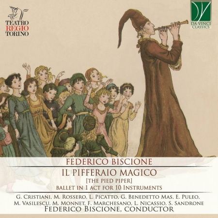 Cover for Federico Biscione · Il Pifferaio Magico: the Pied Piper (CD) (2020)