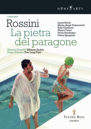 Cover for Gioachino Rossini · La Pietra Del Paragone (DVD) [Widescreen edition] (2007)