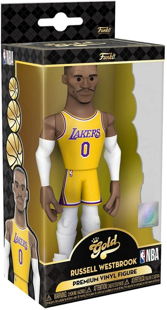 Funko Pop! Gold NBA: Lakers - Lebron James (City) 5 with Chase (Styles May  Vary)