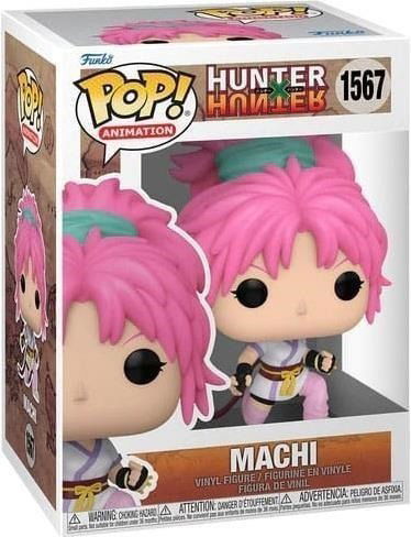 Funko Pop Anime Hunter X Hunter Machi Komacine - Pop Anime Hunter X Hunter - Gadżety - Funko - 0889698755870 - 15 kwietnia 2024