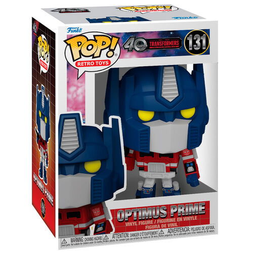 Pop Retro Toys Transformers G1 Optimus Prime - Pop Retro Toys Transformers - Merchandise - Funko - 0889698809870 - 11. juni 2024