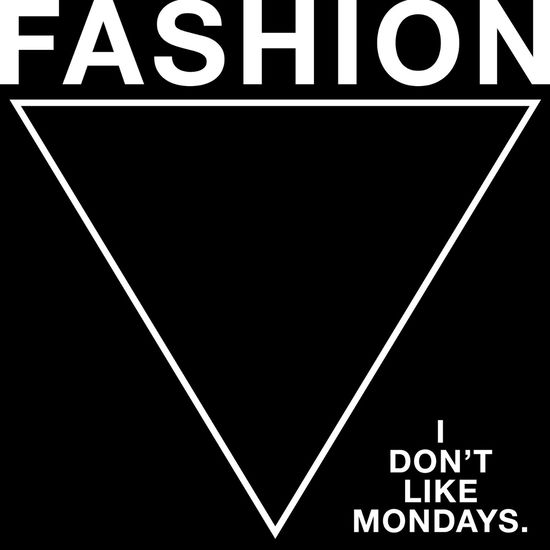 Cover for I Don't Like Mondays. · Fashion (CD) [Japan Import edition] (2016)