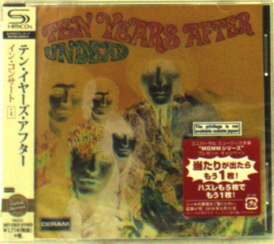Cover for Ten Years After · Undead (CD) [Japan Import edition] (2016)