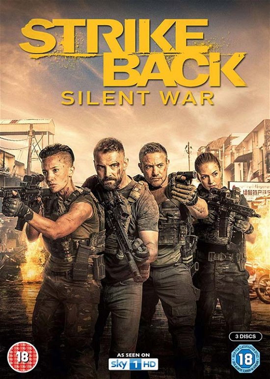 Cover for Strike Back Silent War · Strike Back - Silent War - The Complete Mini Series (DVD) (2019)