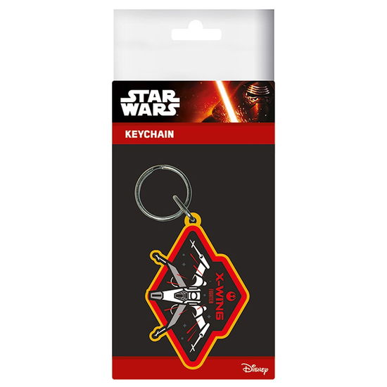 Cover for Star Wars: The Force Awakens · STAR WARS 7 - Rubber Keyring - X-Wing 6 Cm (MERCH) (2019)