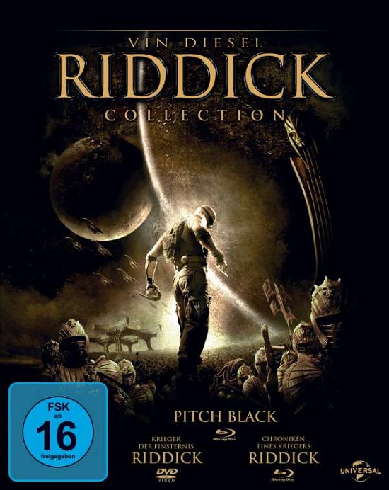 Riddick Collection - Vin Diesel,rhada Mitchell,cole Hauser - Filme - UNIVERSAL PICTURES - 5050582969870 - 8. Januar 2014