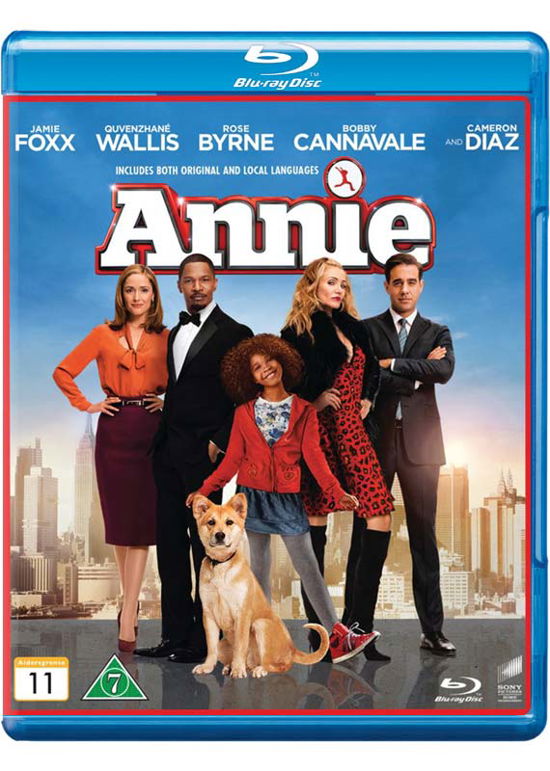 Cover for Annie (Blu-Ray) (2015)