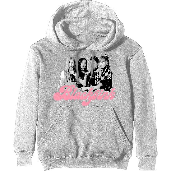 Cover for Blackpink · BlackPink Unisex Pullover Hoodie: Photo Tee (Hoodie) [size S] [Grey - Unisex edition]