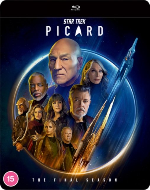 Star Trek: Picard - Season Three (Steelbook) - Star Trek: Picard - Season Three - Films - PARAMOUNT HOME ENTERTAINMENT - 5056453205870 - 20 november 2023