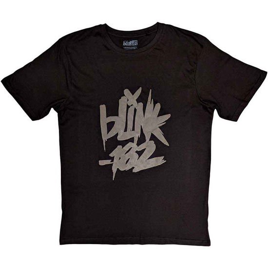 Blink-182 Unisex T-Shirt: Neon Logo (Hi-Build) - Blink-182 - Merchandise -  - 5056561074870 - March 2, 2023