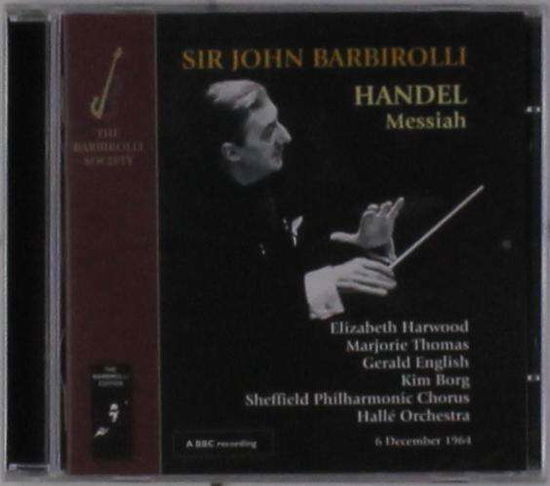 Cover for John Barbirolli · Handel: Messiah (CD) (2016)