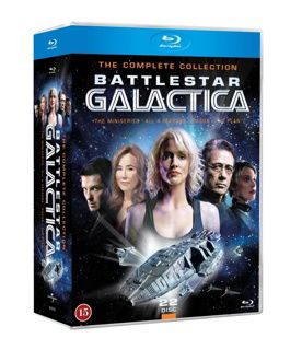 Cover for Battlestar Galactica Complete Collection (Blu-ray) (2024)