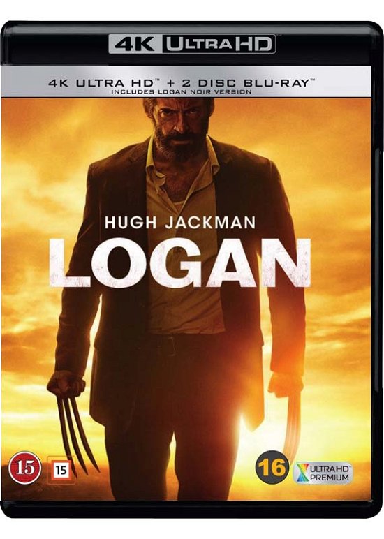 Cover for Logan (4K Ultra HD/BD) [4K Noir edition] (2017)