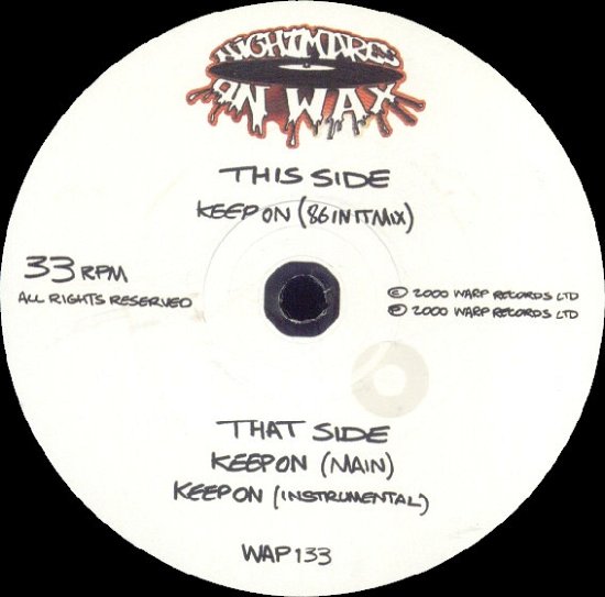 Cover for Nightmares On Wax · Keep On (LP)