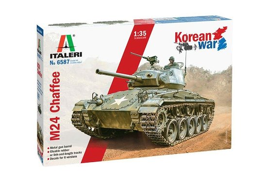 Italeri - 1/35 M-24 Chaffee Korean War (4/21) * - Italeri - Gadżety - Italeri - 8001283065870 - 