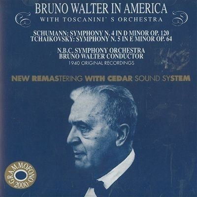 Cover for Walter Bruno · Bruno Walter in America with Toscanini's Orchestra (CD)