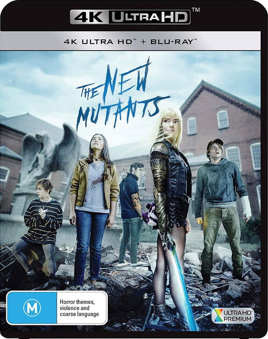 Cover for Maisie, Taylor-joy, Anya, Heaton, Charlie, Braga, Alice, Hunt, Blu, Za Williams · The New Mutants (4K Ultra HD) (2020)