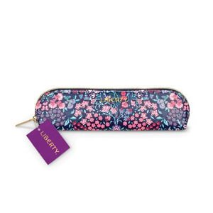 Liberty Tanjore Gardens Tile Navy Pencil Case - Galison - Merchandise - Galison - 9780735372870 - May 12, 2022