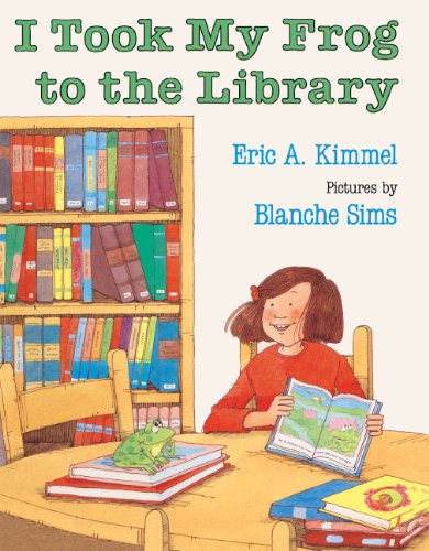 Cover for Eric A. Kimmel · I Took My Frog to the Library (Turtleback School &amp; Library Binding Edition) (Picture Puffins) (Inbunden Bok) [Turtleback School &amp; Library Binding edition] (1992)