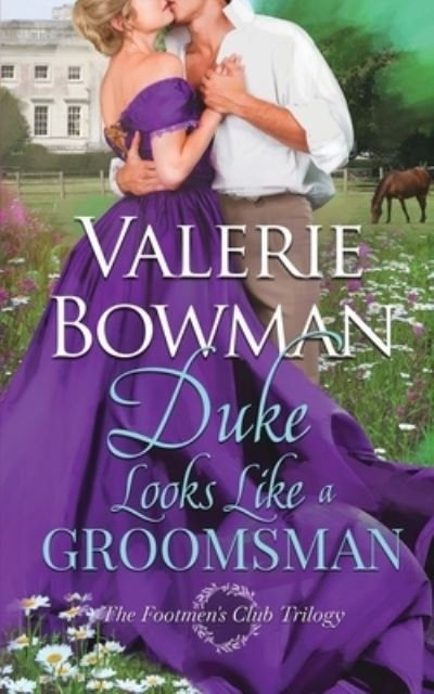 Cover for Valerie Bowman · Duke Looks Like a Groomsman - The Footmen's Club (Paperback Bog) (2020)