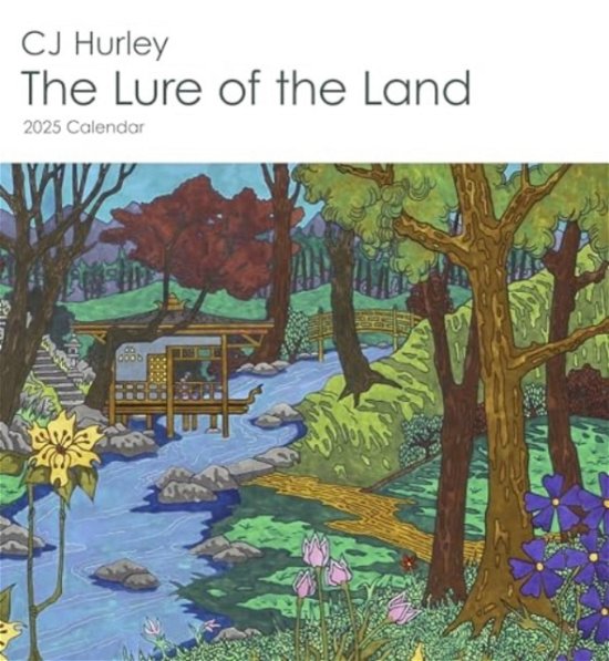 Cover for CJ Hurley · CJ Hurley: The Lure of the Land 2025 Wall Calendar (Paperback Book) (2024)