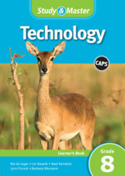 Cover for Ria De Jager · Study and Master Technology Grade 8 Learners Book - CAPS Technology (Pocketbok) (2013)