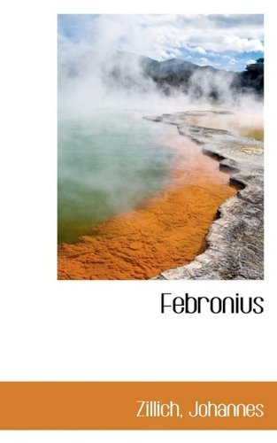 Cover for Zillich Johannes · Febronius (Taschenbuch) (2009)