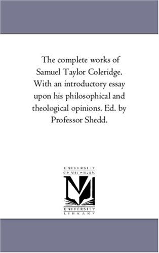 Cover for Samuel Taylor Coleridge · The Complete Works of Samuel Taylor Coleridge, Vol. 7 (Paperback Book) (2006)