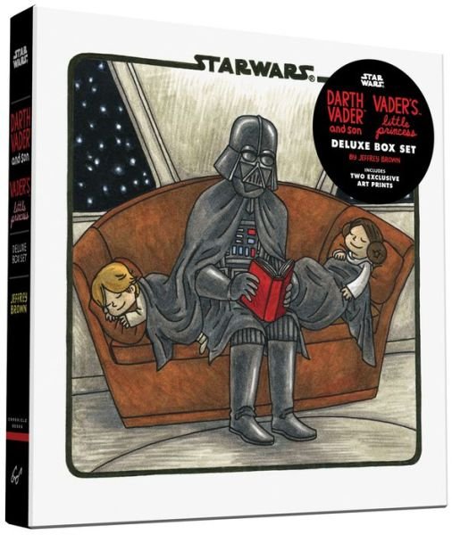 Cover for Jeffrey Brown · Darth Vader &amp; Son / Vader's Little Princess Deluxe Box Set (includes two art prints) (Star Wars) (Inbunden Bok) (2015)
