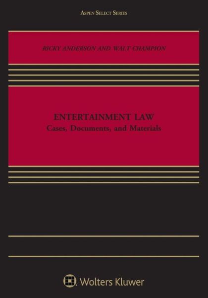 Cover for Champion · Entertainment Law (Buch) (2015)