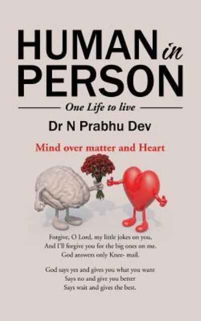 Cover for Dr  N Prabhu Dev · Human in Person (Paperback Bog) (2016)
